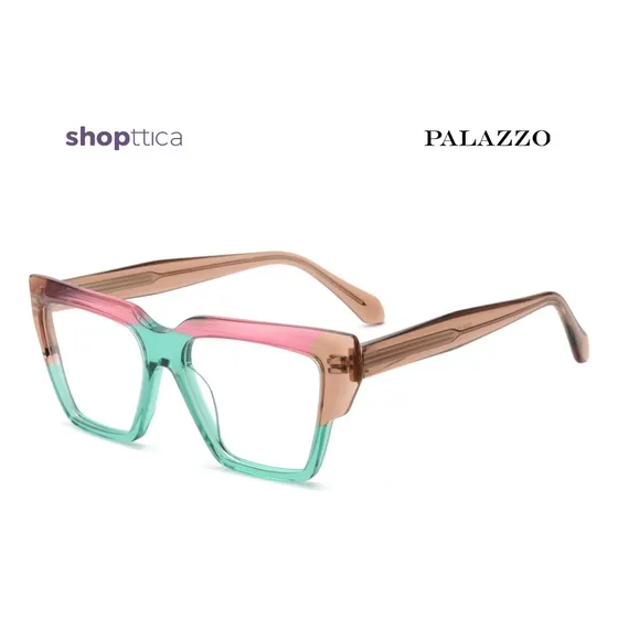 Lentes De Montura Palazzo Con Anti Azul Protección Uv