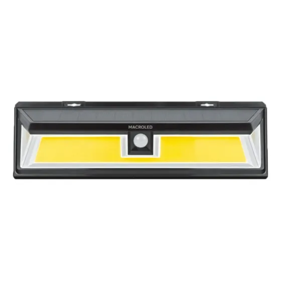 Aplique Reflector Led Solar Fotocelula Movimiento 10w Ip65 Color de la carcasa Negro Color de la luz Blanco frío