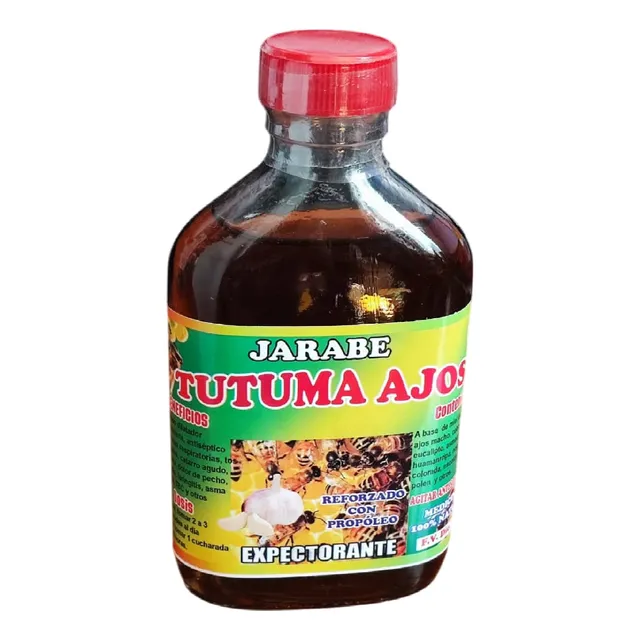 Jarabe Para Resfriados La Tos Miel Natural 250ml 