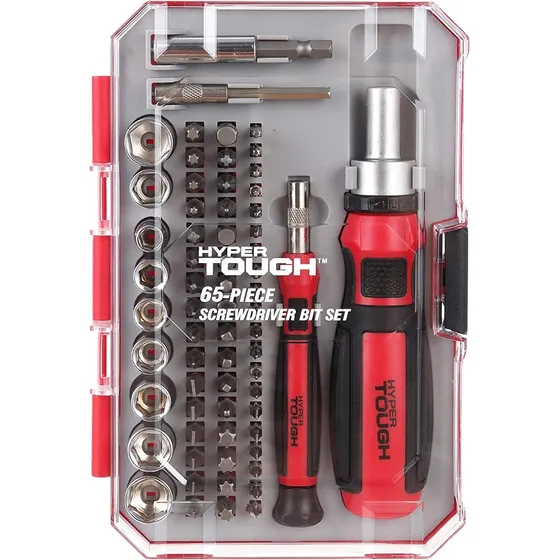 Jgo. 65 Puntas Y Dados De Precisión Hyper Tough Ts99915a,  