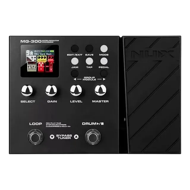 Pedalera Nux Mg-300 Para Guitarra 