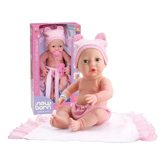 Divertoys bebê estilo reborn