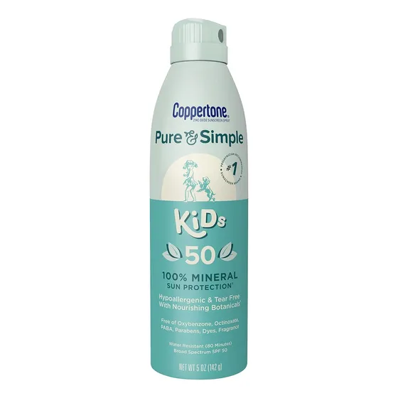 Protector Solar En Spray Para Niños Coppertone 50 Fps 156g