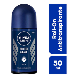 Desodorante Men Protect & Care Roll On 50ml Nivea Desodorante Men Protect & Care Roll On 50ml Nivea