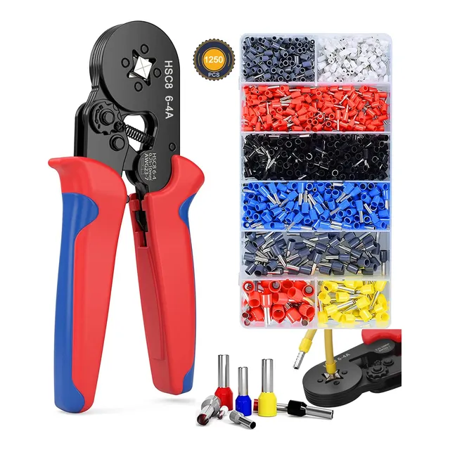 Kit De Herramientas Para Prensar Alicates Y Terminales De Ca