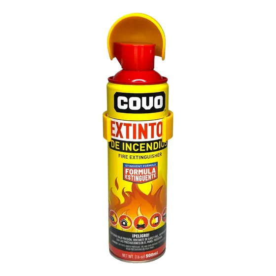 Extintor De Incendios En Spray 500ml Covo