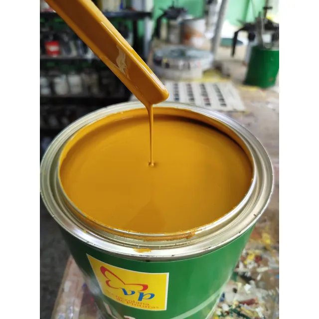 Pintura Acrílica Automotriz Color Amarillo Oxido