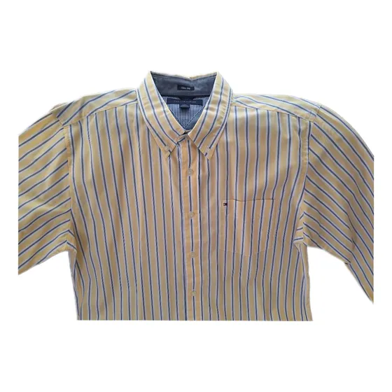 Camisa De Hombre Tommy Hilfiger, Original T L/g, Manga Larga