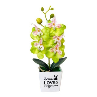 Flor Falsa Con Maceta Mariposa Artificial Orquídea Bonsái Flor Falsa Con Maceta Mariposa Artificial Orquídea Bonsái
