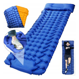 Colchón De Camping Autoinflable De 196 Cm Con Bomba De Cuchi Colchón De Camping Autoinflable De 196 Cm Con Bomba De Cuchi