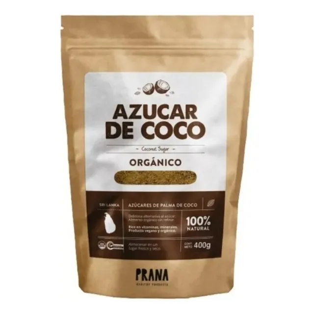 Azucar De Coco Organica 400g Prana - Graviola