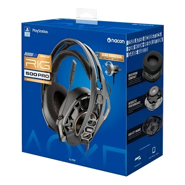 Headset Nacon Righ500 Pro - Ps4 / Megagames