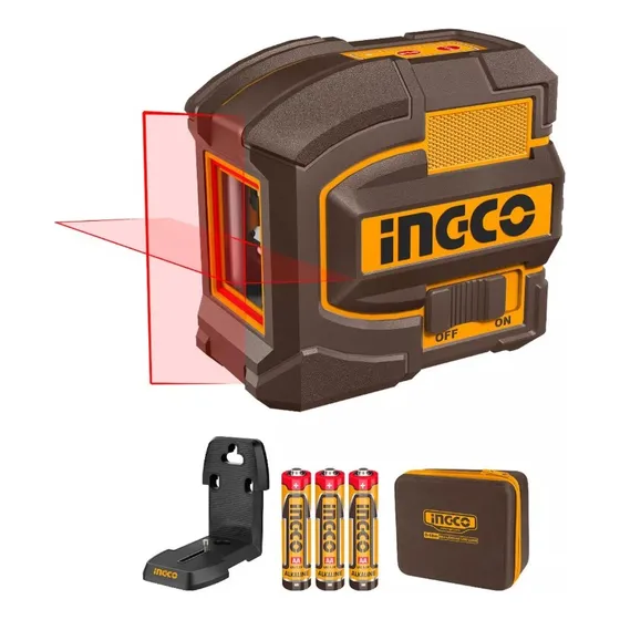 Nivel Láser 18m Ingco Autonivelante Hll156503 Luz Roja Ed