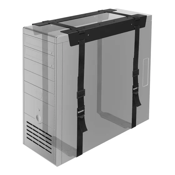 Soporte Economico Para Pc Debajo Escritorio Cpu Acero