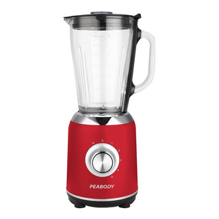 Peabody Pe-ln805r Licuadora 800w Jarra Vidrio 1.75l Rojo Peabody Pe-ln805r Licuadora 800w Jarra Vidrio 1.75l Rojo