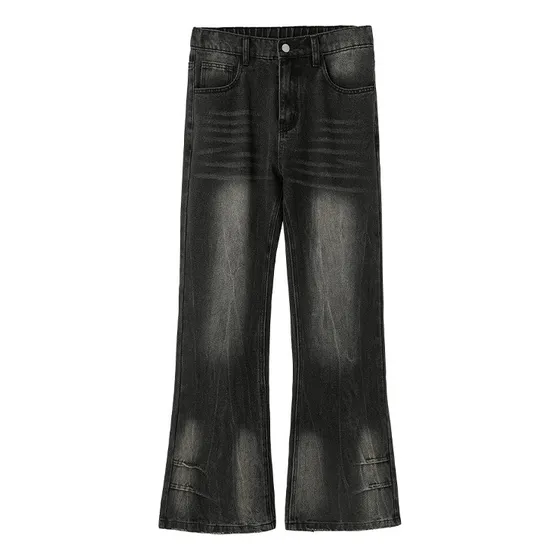 Jean Oxford Flare Cintura Semi Elástica