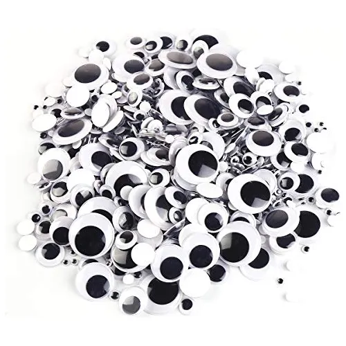 Ojos Saltones Autoadhesivo Bricolaje De 4mm A 30mm - 1500pcs