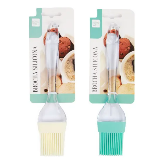 Brocha Silicona Homewell-mimbral Color Blanco, Celeste