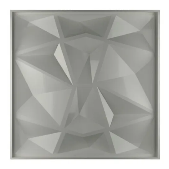 Molde Para Paneles Decorativos 3d  En Yeso: Diamante 002