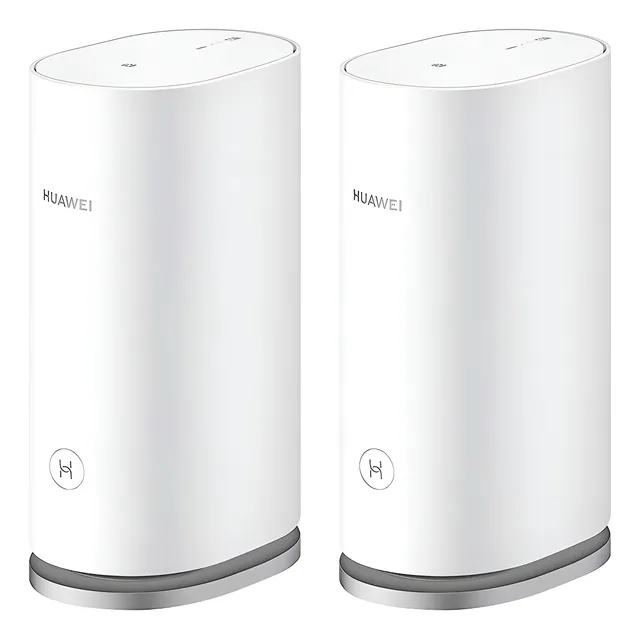 Roteador Wi-fi 6 Plus Huawei Ws8100 Sistema Mesh 3 Gigabit Ax3000 Pack Com 2 Unidades Cor Branco