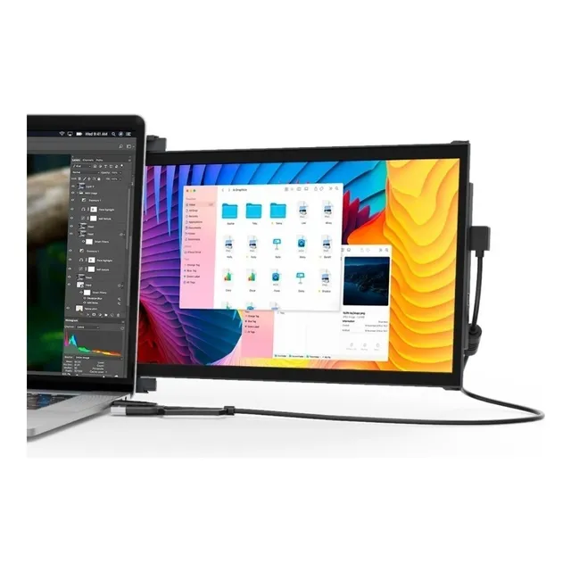 Monitor Gamer Mobile Pixels con pantalla de 13.3" 60Hz y resolución Full HD