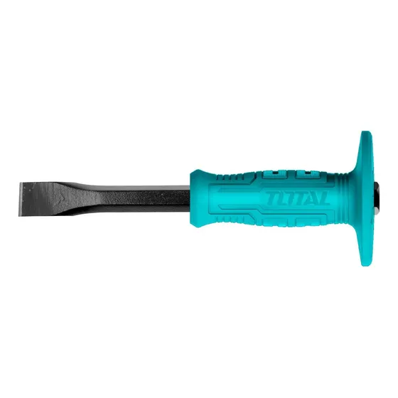 Cincel De Pala Mango De Goma 25cm Acero Al Carbono Protector
