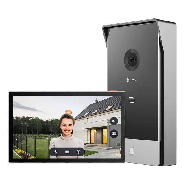 Ezviz Hp7 Timbre Kit Videoportero Wifi 2k Apertura Remota
