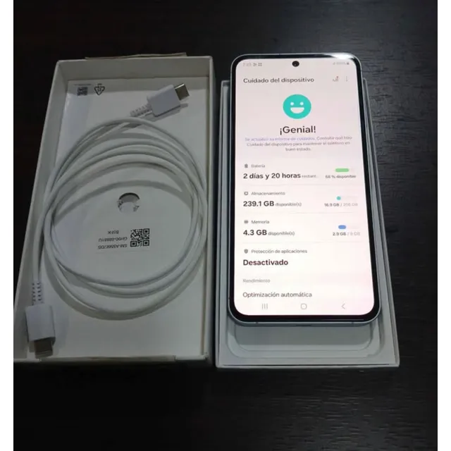Samsung Galaxy A55 5g Dual Sim 256gb 8 Gb Ram Color Celeste Azul Claro