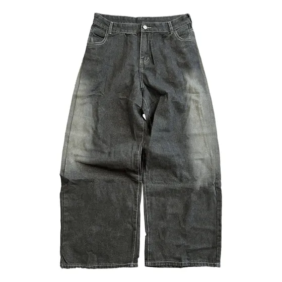 Jean Super Baggy Estilo Streetwear Unisex, Moda Alternativa