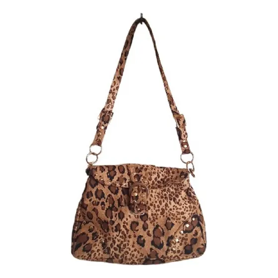 Conjunto Cartera Y Zapatos Animal Print T-38