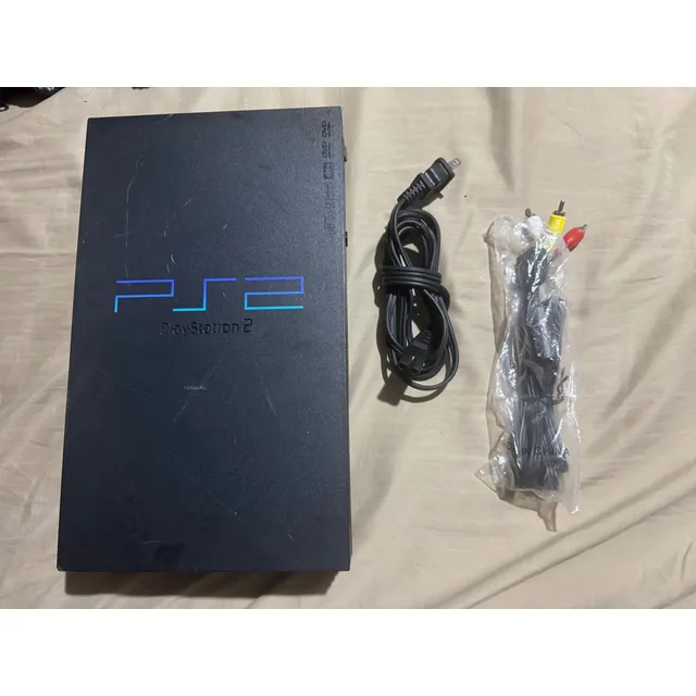 Playstation Ps2 Fat Con Detalle Negro