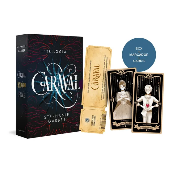 Livro Caixa Trilogia Caraval (caraval, Vol. 1; Lendário, Vol