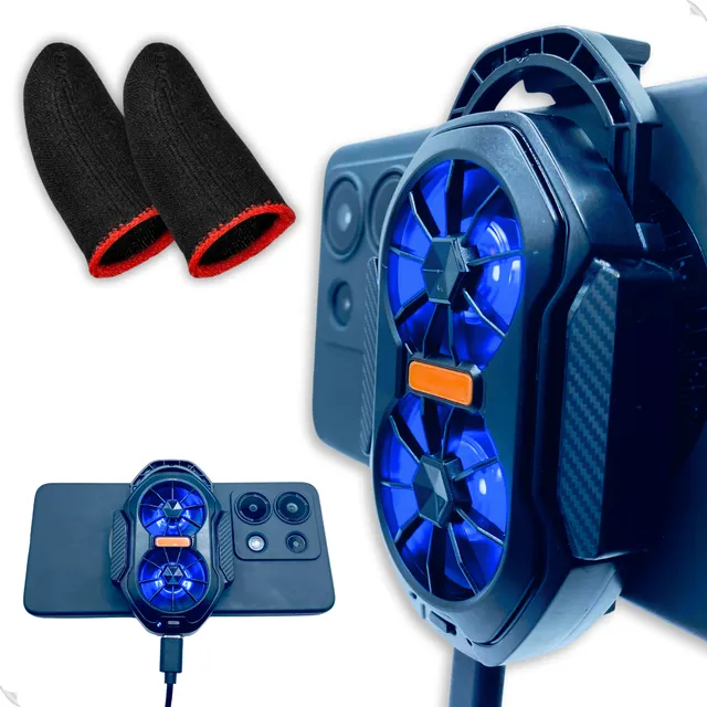 Cooler Para Celular Gamer Megawolf Fs01  Led