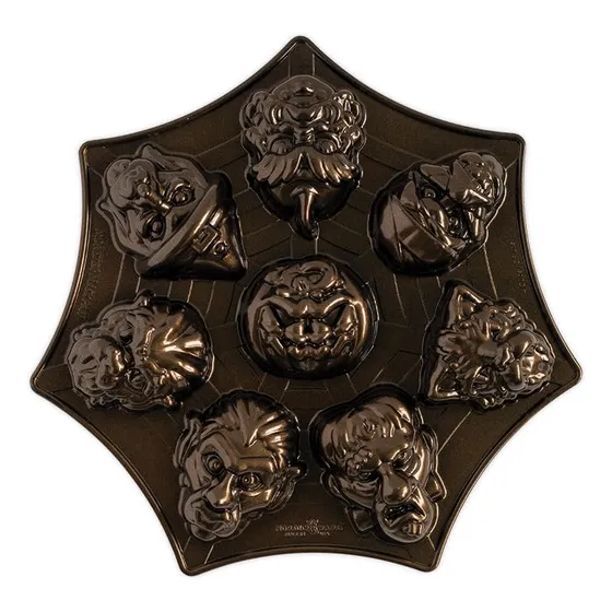 Máscara De Monstruo Cake Mold Nordic Ware, 8 Cavidades, 1 Li