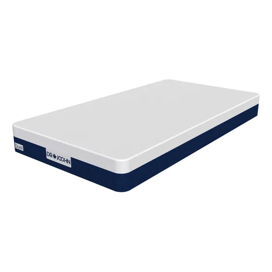 Drjoohn Gravity Dual Gravity Memory Foam Gel Individual Fresco 3 Capas Espumas Alta Densidad Ortopedico 190x100x18cm Cor Blanco