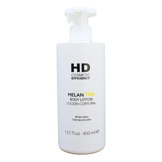 Emulsión para cuerpo HD Cosmetic Efficiency HD Melantxa Loción corporal en dosificador 400mL