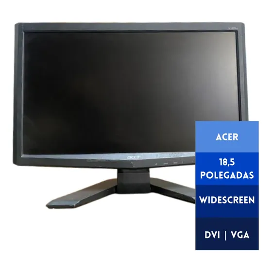 Monitor Acer Widescreen 18,5 Polegadas Dvi Vga X183h
