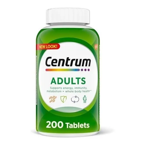 Multivitamin Centrum Adult 200 Cáps - Unidad a $809