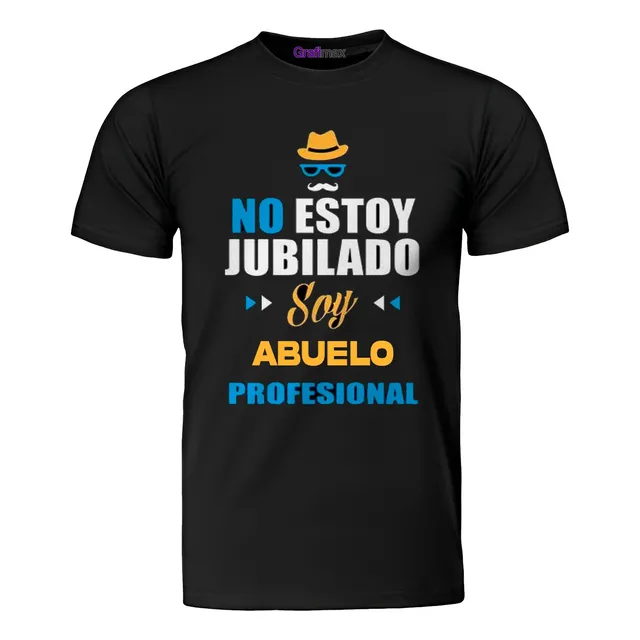 Polera No Estoy Jubilado Soy Un Abuelo Regalo Papá Grafimax