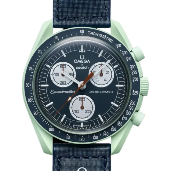 Reloj Swatch Omega Moonswatch Earth Nuevo Boleta