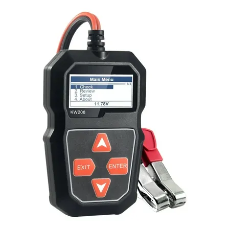 Aparelho Para Teste De Bateria Cca Digital Kw208