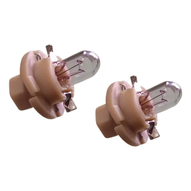 2 Lâmpada Painel 1,5w Corsa Astra Vectra Meriva Classic Bege