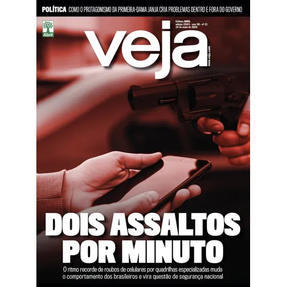 Veja + Veja São Paulo Edição 2945 Dois Assaltos Por Minuto