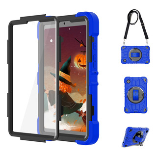 Funda Para Samsung Galaxy Tab A9 Plus 11 Correa + Mica Funda Para Samsung Galaxy Tab A9 Plus 11 Correa + Mica