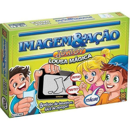 Jogo Imagem & Ação Júnior Lousa Mágica Grow Jogo Imagem & Ação Júnior Lousa Mágica Grow