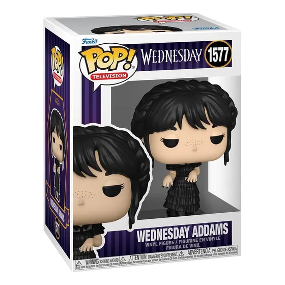 Funko Pop 1577 Wednesday Figura Vinil Rave'n Merlina Addams