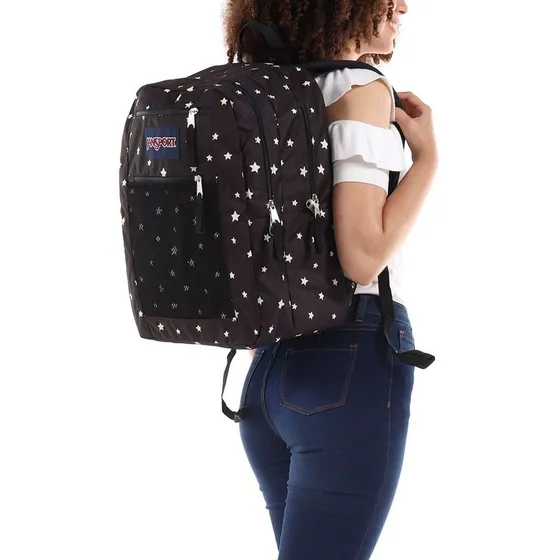Bolso Morral Estrellas Jansport Original Juvenil  32l Niñas