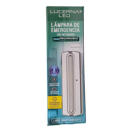 Lampara Linterna Luz De Emergencia Portatil Recargable L116