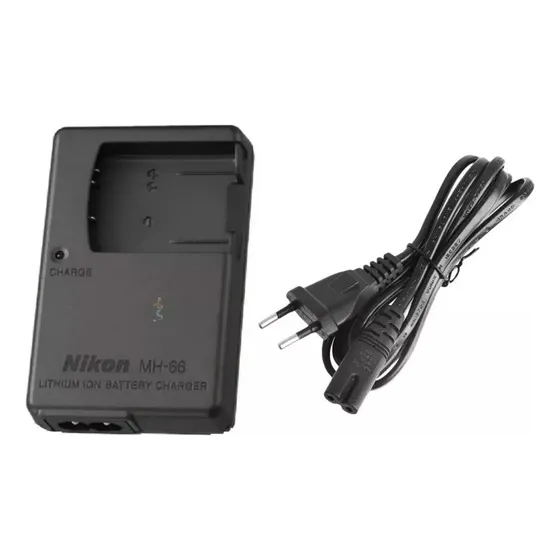 Carregador Nikon Mh-66 S3300 S3500 S4300 En-el19 Com Cabo