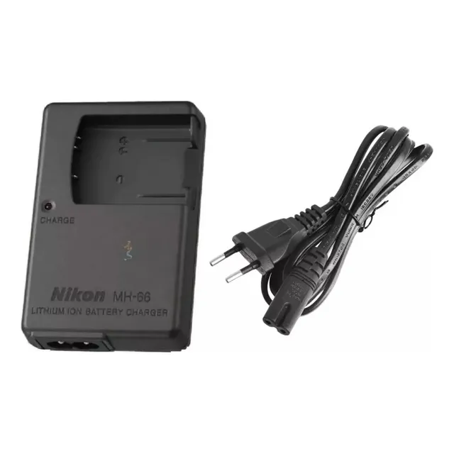 Carregador Nikon Mh-66 S3300 S3500 S4300 En-el19 Com Cabo